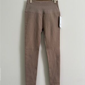 Spiritual Gangster Lurex Love Sculpt Legging in Brown